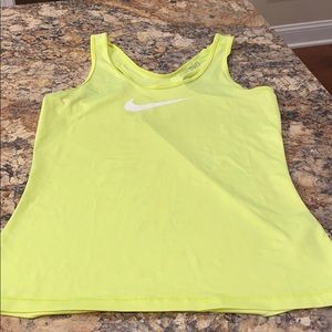 Women’s nike pro razor back tank top